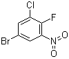 5-Bromo-3-chloro-2-fluoronitrobenzene molecular structure (CAS 1435806-75-9)