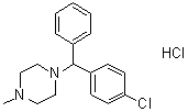 structure of CAS# 14362-31-3, Chlorcyclizine hydrochloride;Chlorcyclizine monohydrochloride; Di-Paralene; Histantin; NSC 169496; Perazil