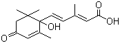 脱落酸分子结构 (CAS 14375-45-2)