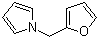 structure of CAS# 1438-94-4, 1-Furfurylpyrrole;1-(2-Furanmethyl)-1H-pyrrole