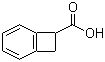 structure of CAS# 14381-41-0, Benzocyclobutyl-1-carboxylic acid;1-Benzocyclobutenecarboxylic acid