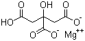 结构式 CAS# 144-23-0, 柠檬酸镁