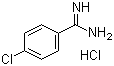 structure of CAS# 14401-51-5, 4-Chlorobenzene-1-carboximidamide hydrochloride