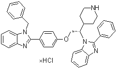 结构式 CAS# 1440898-82-7, Deltarasin hydrochloride