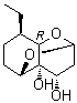 structure of CAS# 144096-46-8, (2R,4S,4aR,5R,6R,8aS)-6-Ethylhexahydro-2,5-epoxy-2H-1-benzopyran-4,4a(5H)-diol;Agistatin B
