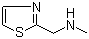 structure of CAS# 144163-68-8, N-Methylthiazole-2-methanamine;N-Methyl-[(1,3-thiazol-2-yl)methyl]amine
