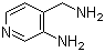 3-Amino-4-pyridinemethanamine molecular structure (CAS 144288-49-3)