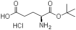 L-Glutamic acid 1-tert-Butyl ester hydrochloride molecular structure (CAS 144313-55-3)