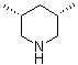 顺式-3,5-二甲基哌啶分子结构 (CAS 14446-75-4)