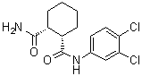 结构式 CAS# 1445605-23-1, (1S,2R)-N1-(3,4-二氯苯基)-1,2-环己烷二甲酰胺