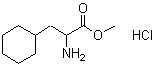 结构式 CAS# 144600-01-1, alpha-氨基环己烷丙酸甲酯盐酸盐