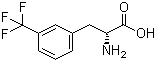 structure of CAS# 14464-67-6, 3-(Trifluoromethyl)-D-phenylalanine;(R)-2-Amino-3-[3-(trifluoromethyl)phenyl]propionic acid