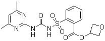 Oxasulfuron molecular structure (CAS 144651-06-9)