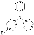 结构式 CAS# 1449401-87-9, 8-溴-5-苯基-5H-吡啶并[3,2-b]吲哚