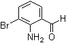 结构式 CAS# 145123-24-6, 2-氨基-3-溴苯甲醛