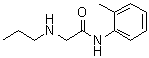 N-(2-Methylphenyl)-2-(propylamino)acetamide molecular structure (CAS 145133-92-2)