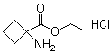 structure of CAS# 145143-60-8, 1-Aminocyclobutane-1-carboxylic acid ethyl ester hydrochloride;Ethyl 1-aminocyclobutanecarboxylate hydrochloride