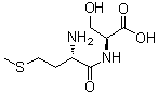 structure of CAS# 14517-43-2, L-Methionyl-L-serine;76: PN: WO2012021247 SEQID: 87 claimed protein