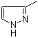 structure of CAS# 1453-58-3, 3-Methylpyrazole;5-methyl-1H-pyrazole