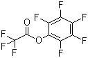 Pentafluorophenyl trifluoroacetate molecular structure (CAS 14533-84-7)