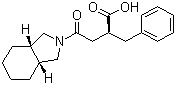 structure of CAS# 145375-43-5, Mitiglinide;[2(S)-cis]-Octahydro-gamma-oxo-alpha-(phenylmethyl)-2H-isoindole-2-butanoic acid