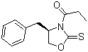 structure of CAS# 145588-95-0, (S)-4-Benzyl-3-propionyl-1,3-oxazolidine-2-thione