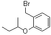 1-(Bromomethyl)-2-(1-methylpropoxy)benzene molecular structure (CAS 1458461-79-4)