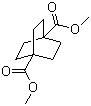 Dimethyl bicyclo[2.2.2]octane-1,4-dicarboxylate molecular structure (CAS 1459-96-7)