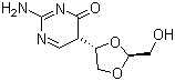 Troxacitabine molecular structure (CAS 145918-75-8)