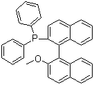 (S)-2-Diphenylphosphino-2'-methoxyl-1,1'-binaphthyl molecular structure (CAS 145964-36-9)