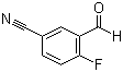 5-Cyano-2-fluorobenzaldehyde molecular structure (CAS 146137-79-3)
