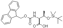 O-[(1,1-Dimethylethyl)dimethylsilyl]-N-[(9H-fluoren-9-ylmethoxy)carbonyl]-L-threonine molecular structure (CAS 146346-82-9)