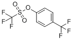 结构式 CAS# 146397-87-7, 4-(三氟甲基)苯基三氟甲烷磺酸酯