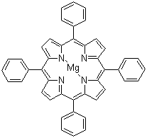 structure of CAS# 14640-21-2, 5,10,15,20-Tetraphenyl-21H,23H-porphine magnesium(II);Magnesium meso-tetraphenylporphine