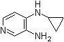 structure of CAS# 146950-68-7, N4-Cyclopropyl-3,4-pyridinediamine
