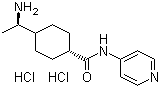 结构式 CAS# 146986-50-7, Y-27632 二盐酸盐; 4-[(1R)-1-氨基乙基]-N-(吡啶-4-基)环己烷-1-甲酰胺二盐酸盐