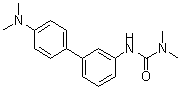 结构式 CAS# 1469924-27-3, N'-[4'-(二甲基氨基)[1,1'-联苯]-3-基]-N,N-二甲基脲