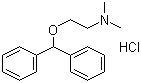 structure of CAS# 147-24-0, Diphenhydramine hydrochloride;Benzhydramine hydrochloride; 2-(Benzhydryloxy)-N,N-dimethylethylamine hydrochloride; N-(2-Diphenylmethoxyethyl)-N,N-dimethylamine hydrochloride