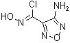 结构式 CAS# 147085-13-0, 4-氨基-1,2,5-恶二唑-3-氯化甲醛肟
