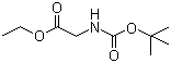 N-Boc-glycine ethyl ester molecular structure (CAS 14719-37-0)