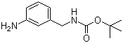 structure of CAS# 147291-66-5, tert-Butyl 3-aminobenzylcarbamate;(3-Aminobenzyl)carbamic acid tert-butyl ester