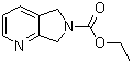 structure of CAS# 147740-01-0, 5,7-Dihydro-6H-pyrrolo[3,4-b]pyridine-6-carboxylic acid ethyl ester