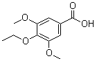 3,5-Dimethoxy-4-ethoxybenzoic acid molecular structure (CAS 14779-44-3)
