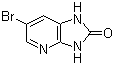 6-Bromo-1H-imidazo[4,5-b]pyridin-2(3H)-one molecular structure (CAS 148038-83-9)