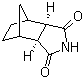 (3aR,4S,7R,7aS)-rel-Hexahydro-4,7-methano-1H-isoindole-1,3(2H)-dione molecular structure (CAS 14805-29-9)