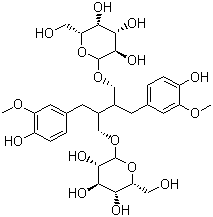 structure of CAS# 148244-82-0, Seco-isolariciresinol diglucoside;2,3-Bis(3-methoxy-4-hydroxybenzyl)butane-1,4-diol 1,4-diglucoside