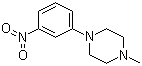 结构式 CAS# 148546-97-8, 1-甲基-4-(3-硝基苯基)哌嗪