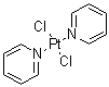 结构式 CAS# 14872-21-0, 双吡啶二氯化铂