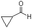 结构式 CAS# 1489-69-6, 环丙甲醛