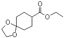 Ethyl 1,4-dioxaspiro[4.5]decan-8-carboxylate molecular structure (CAS 1489-97-0)